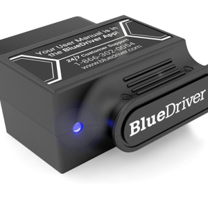 BlueDriver Bluetooth Pro OBDII Scan Tool for iPhone & Android - No Subscription Fee - OBD2 Car Scanner and Code Reader - Diagnose Check Engine, ABS, SRS, Airbag & 7000+ Issues on Vehicles 1996+